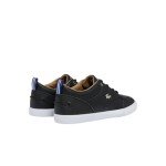 Lacoste Men's Bayliss Black/White Sneakers, Size 9.5