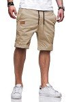 Men's Casual Cotton Athletic Shorts - Khaki