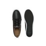 Lacoste Men's Bayliss Black/White Sneakers, Size 9.5