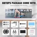 BBTOPS Pilates Bar Kit with Resistance Bands