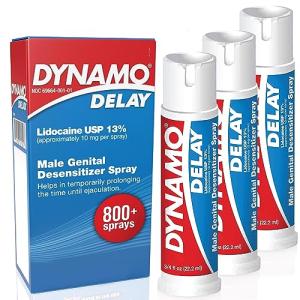 Dynamo Delay Spray for Men – 3 Pack Bundle