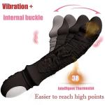 Powerful Black Realistic Pleasure Machine for Men