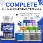DHEA Pregnenolone Complex for Hormone Support - 60 Ct