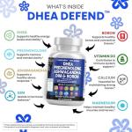 DHEA Pregnenolone Complex for Hormone Support - 60 Ct