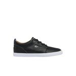 Lacoste Men's Bayliss Black/White Sneakers, Size 9.5
