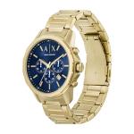 Armani Exchange Men's Gold-Tone Chronograph Watch Set