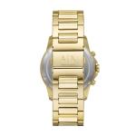 Armani Exchange Men's Gold-Tone Chronograph Watch Set