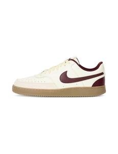 Nike Men's Court Vision Low Shoes - Sail/Burgundy