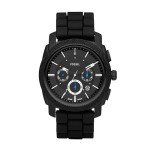 Fossil Men's Black Chronograph Quartz Watch FS4487