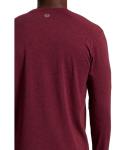 Men's Carrollton Long Sleeve Fitness T-Shirt - Brick