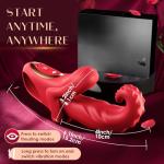 10-Mode Silicone Wand with Strong Suction Cup