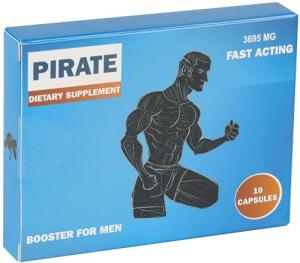 GLADTON Pirate Herbal Energy Supplement for Men