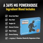 GLADTON Pirate Herbal Energy Supplement for Men