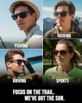 DeepQ Polarized Sports Sunglasses for Active Men