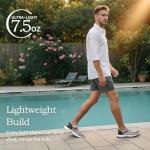 Bruno Marc Men's Comfortable Slip-On Loafers, Grey