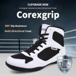 Men's High Top Wrestling and Boxing Shoes