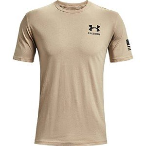 Under Armour Men's Freedom Flag T-Shirt – Desert Sand