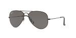 Ray-Ban Classic Polarized Aviator Sunglasses - Black