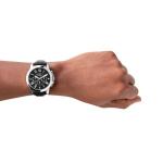 Fossil Men's Grant 44mm Stainless Steel Chronograph Watch