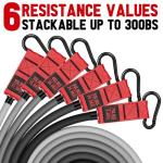 Heavy Resistance Bands for Strength Training and Workouts