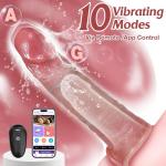 Vibrating Penis Sleeve with Remote Control for Men