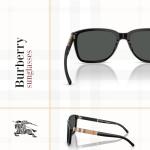 Burberry BE4181 Square Sunglasses for Men + Accessory Kit