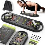 JLoibao 20-in-1 Push Up Board for Men
