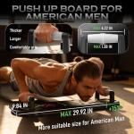 JLoibao 20-in-1 Push Up Board for Men