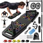 Portable Push Up Board with Fitness Accessories