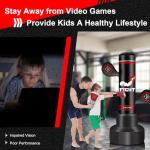 70” Heavy Punching Bag with Gloves and Jump Rope