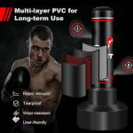 70” Heavy Punching Bag with Gloves and Jump Rope