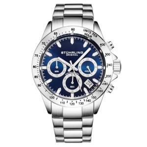 Stührling Men’s Stainless Steel Chronograph Watch
