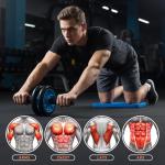TOMSHOO Ab Wheel Roller Kit for Home Workouts