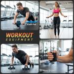 TOMSHOO Ab Wheel Roller Kit for Home Workouts