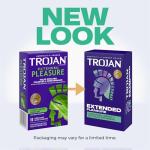 TROJAN Extended Pleasure Climax Control Condoms - 12 Count