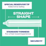 TROJAN Extended Pleasure Climax Control Condoms - 12 Count