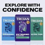 TROJAN Extended Pleasure Climax Control Condoms - 12 Count