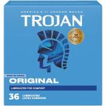 Trojan ENZ Lubricated Latex Condoms, 36 Count