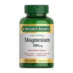 Magnesium 500mg - 200 Tablets by Nature's Bounty