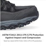Skechers Men's Steel Toe Construction Shoe - Black