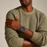 Fossil Men's Nate Black Stainless Steel Watch