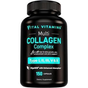 Vital Vitamins Multi Collagen for Men and Women