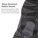 Skechers Men's Steel Toe Construction Shoe - Black