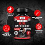 Kaya Naturals Men's Testosterone Booster - 90 Tablets