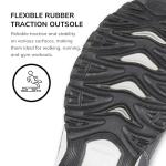 Skechers Men's Afterburn Fashion Sneakers, Charcoal