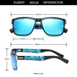 DUBERY Retro Polarized Sunglasses for Men and Women