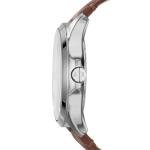 A|X ARMANI EXCHANGE Men's Steel & Leather Watch