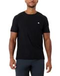 Men's Fitted Athletic Workout Shirts - Black