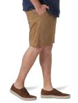 Lee Men's Stretch Flat Front Shorts in Khaki