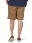 Lee Men's Stretch Flat Front Shorts in Khaki